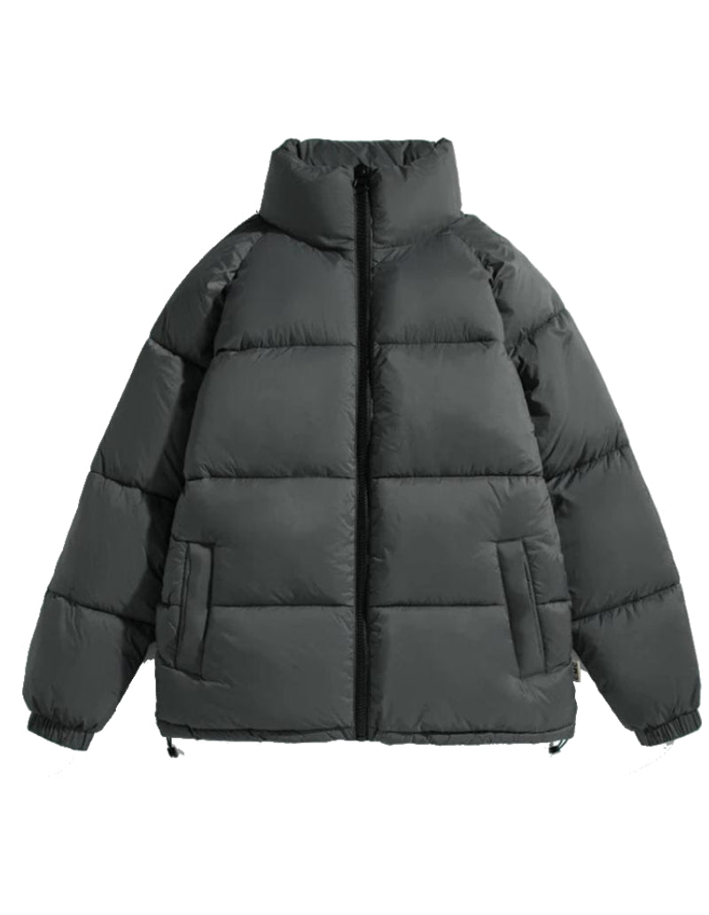 Doudoune grise homme-Atelier Matelassé