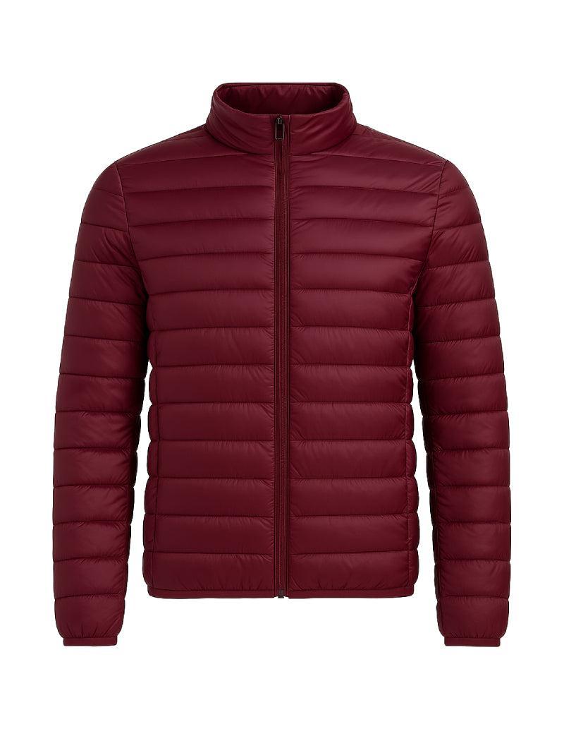 Doudoune matelassée légère Bordeau-Atelier Matelassé