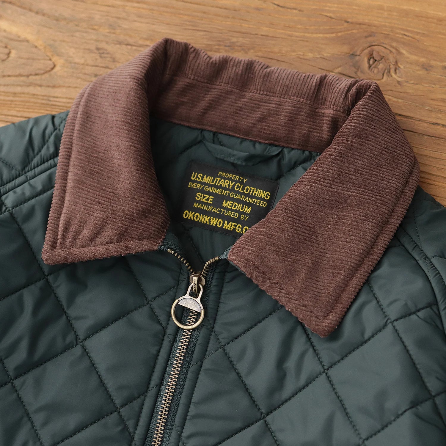 veste matelassée homme style anglais-Atelier Matelassé