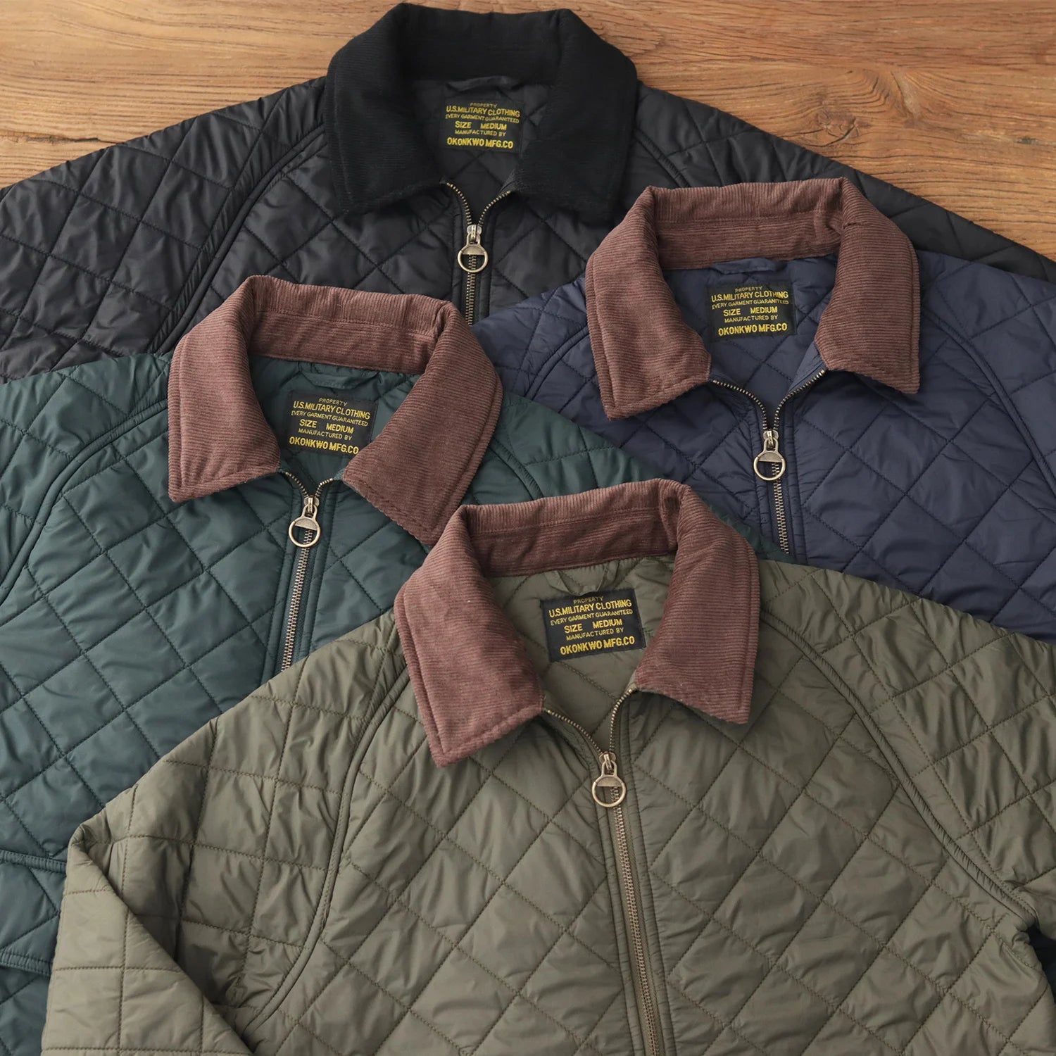 veste matelassée homme style anglais-Atelier Matelassé