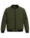 Veste matelassé homme Kaki-Atelier Matelassé