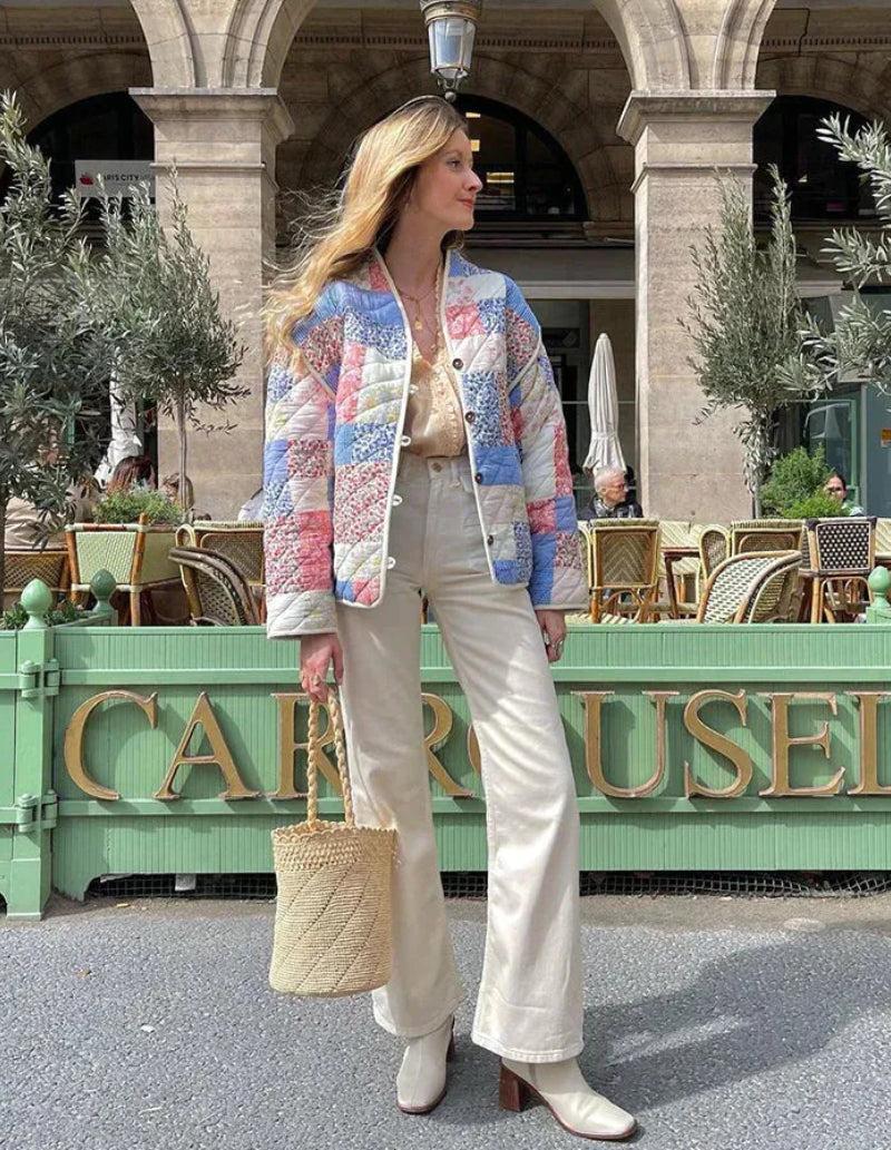 Veste matelassée Coton-Atelier Matelassé