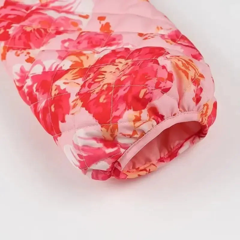 Veste matelassée Pink-Atelier Matelassé