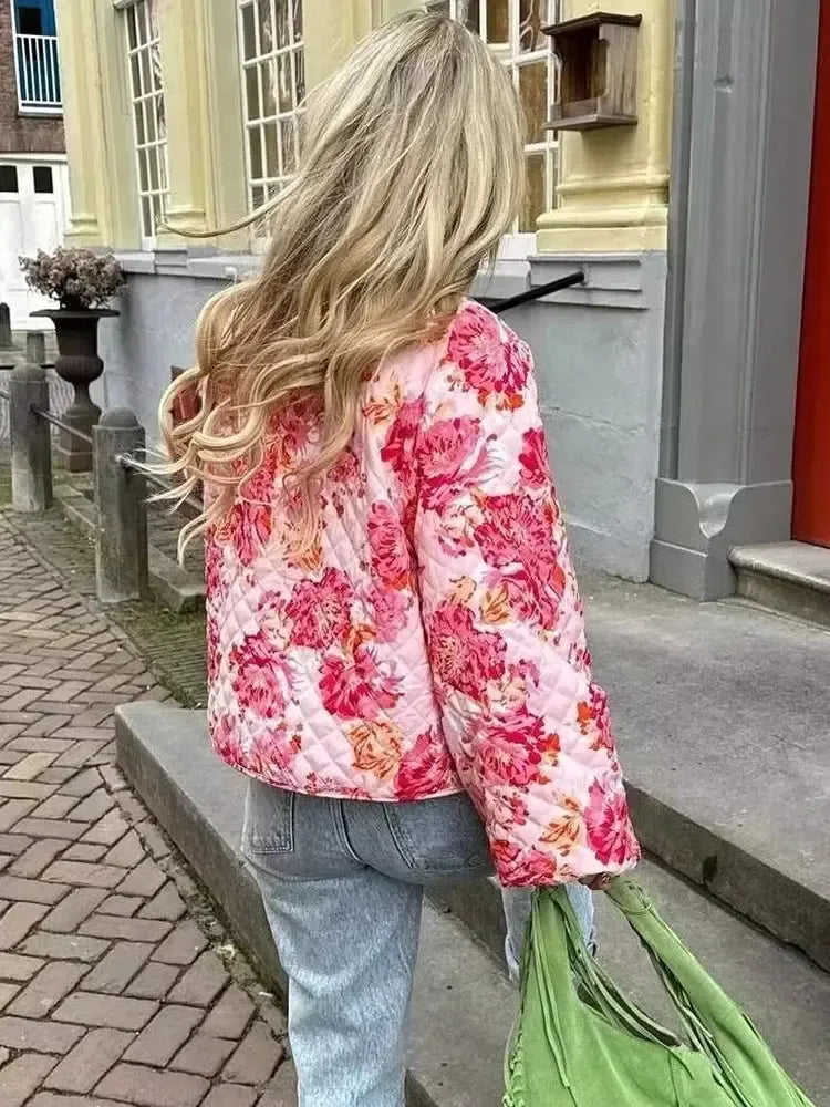 Veste matelassée Pink-Atelier Matelassé