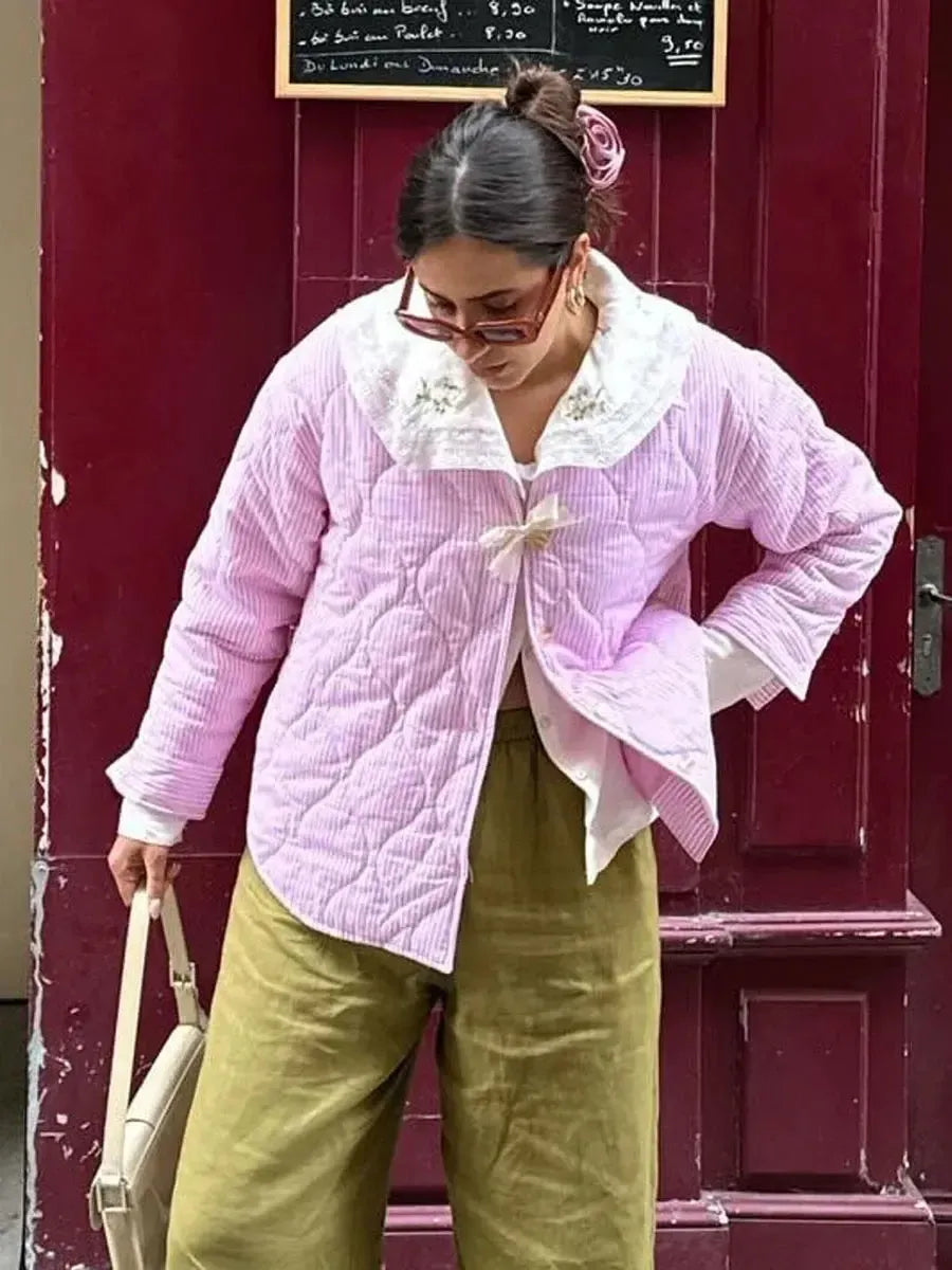 Veste matelassée chic-Atelier Matelassé