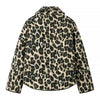 Veste matelassée leopard-Atelier Matelassé
