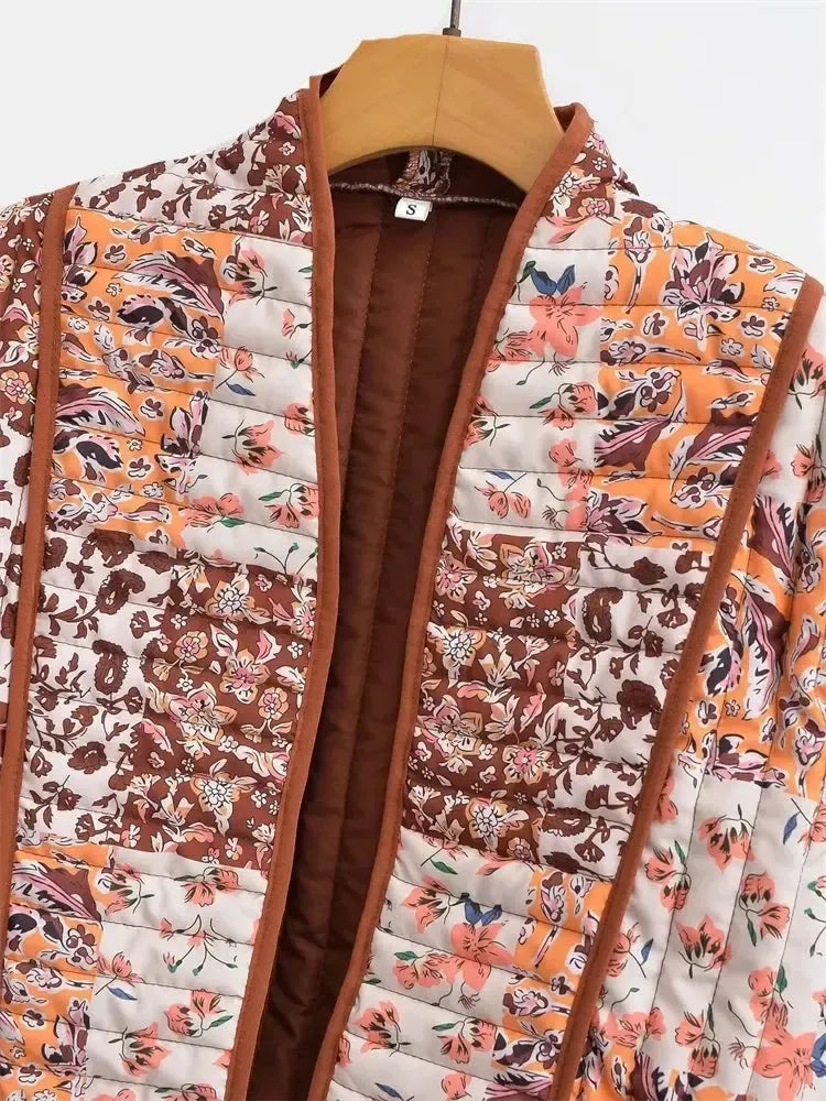 Veste matelassée motif-Atelier Matelassé