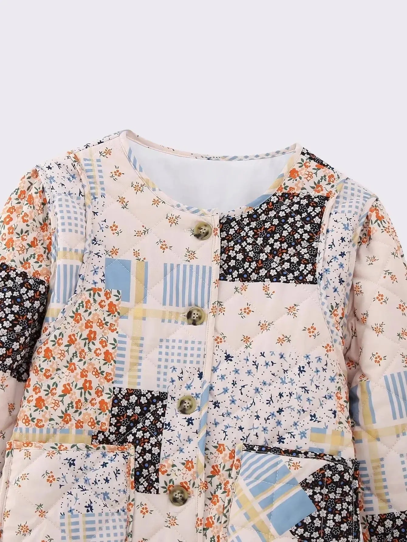 Veste matelassée patchwock-Atelier Matelassé