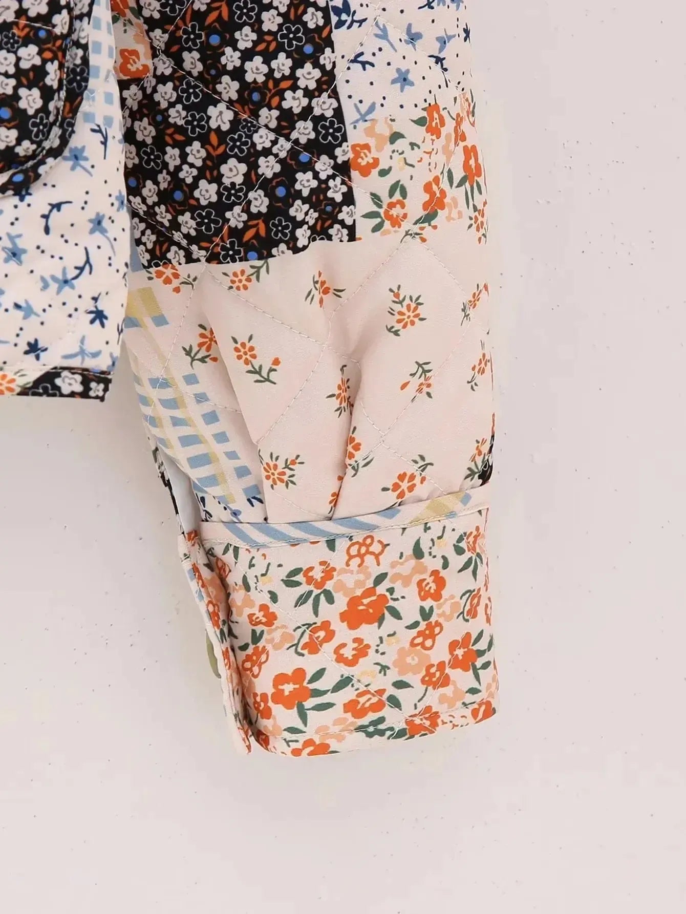 Veste matelassée patchwock-Atelier Matelassé