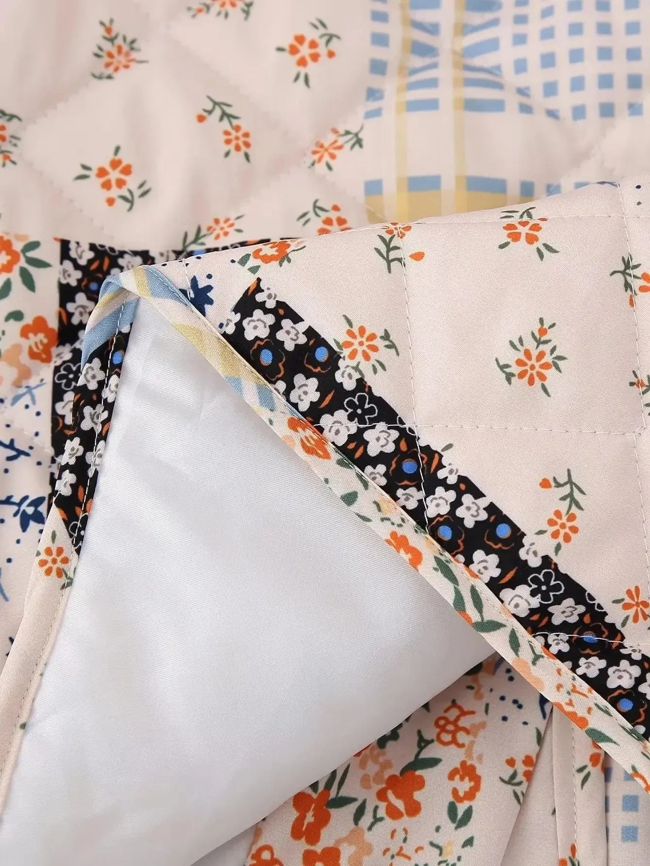 Veste matelassée patchwock-Atelier Matelassé