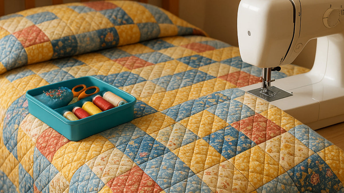 Comment coudre un couvre lit matelassé