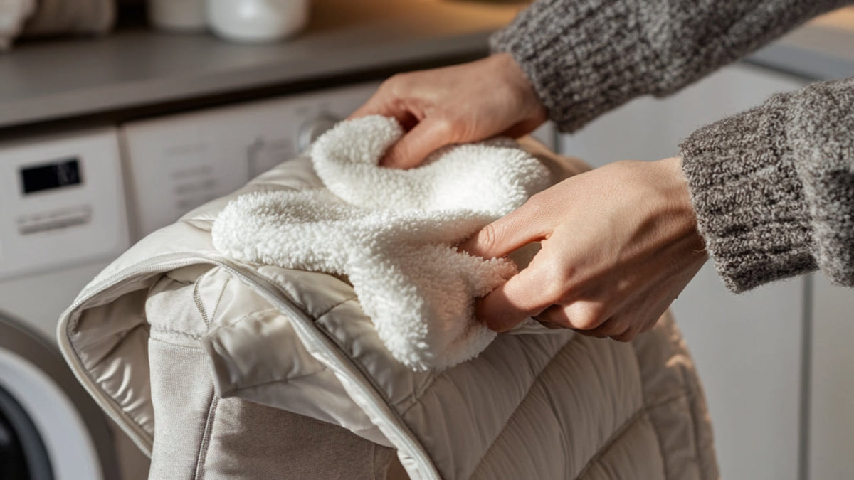 Comment laver une veste matelassée