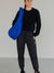 sac matelassé bleu