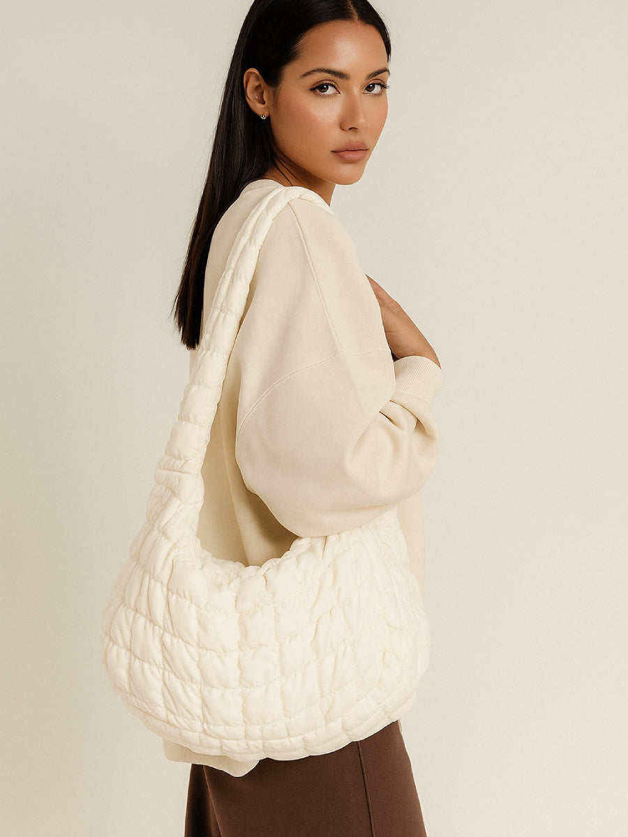 sac matelassé blanc