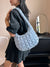 sac matelassé gris