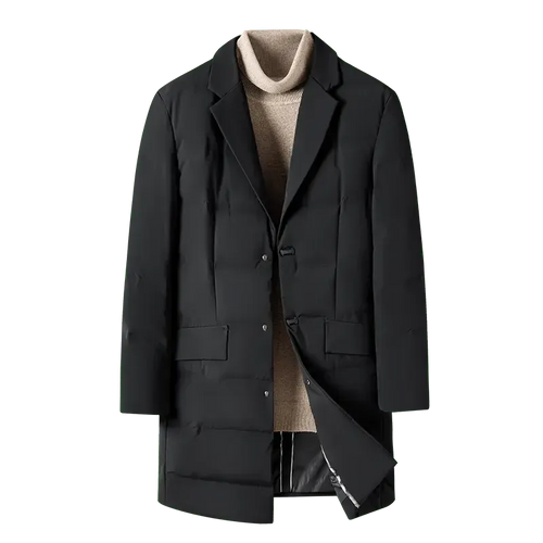 Blazer matelassé long British-Atelier Matelassé