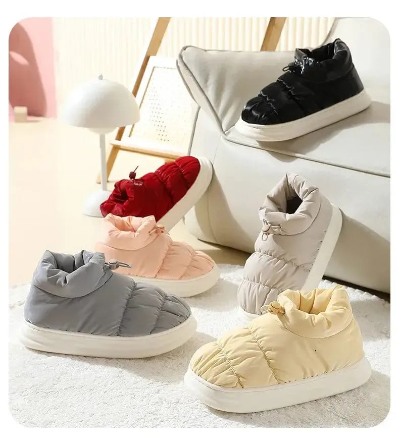 Boots matelassée Gris foncée-Atelier Matelassé