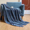 Boutis matelassé léger Bleu marine-Atelier Matelassé