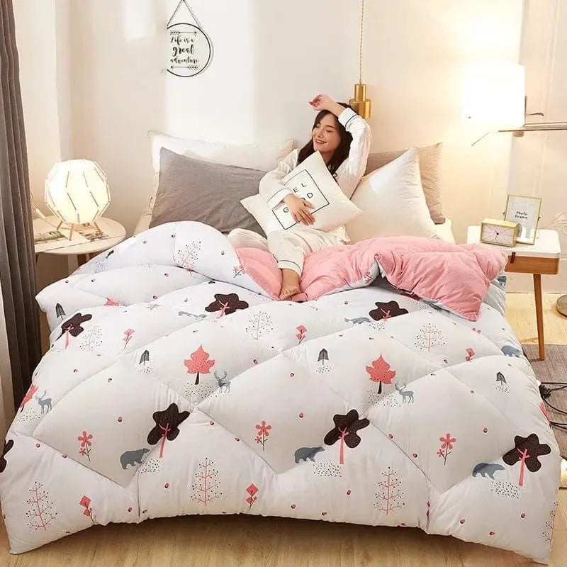 Couverture matelassée Automne-Atelier Matelassé