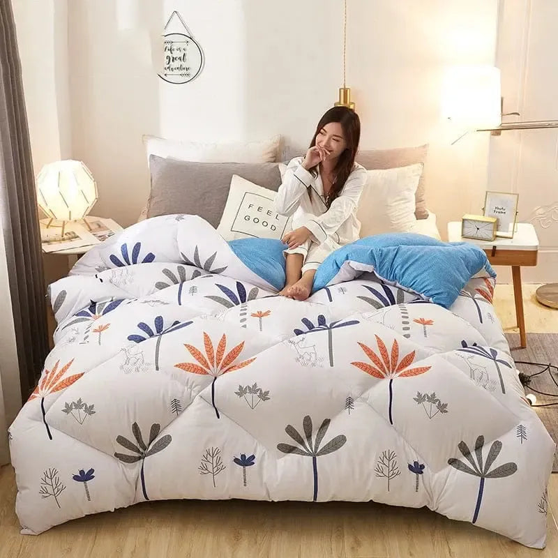 Couverture matelassée Fleurie-Atelier Matelassé