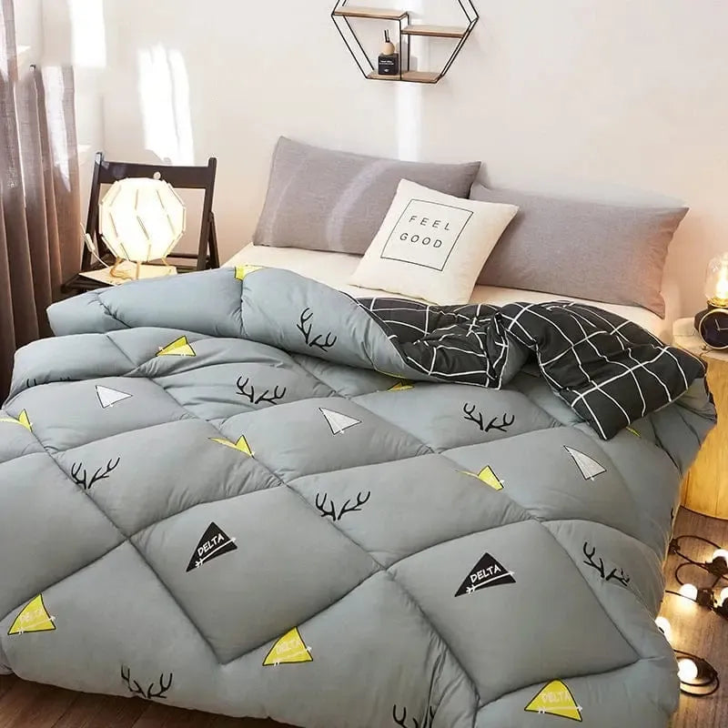 Couverture matelassée Multiforms réversible-Atelier Matelassé