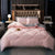 Couverture matelassée réversible Rose & Gris-Atelier Matelassé