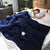 Couvre lit matelassé Bleu marine-Atelier Matelassé