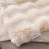 Dessus de lit matelassé Beige-crème-Atelier Matelassé