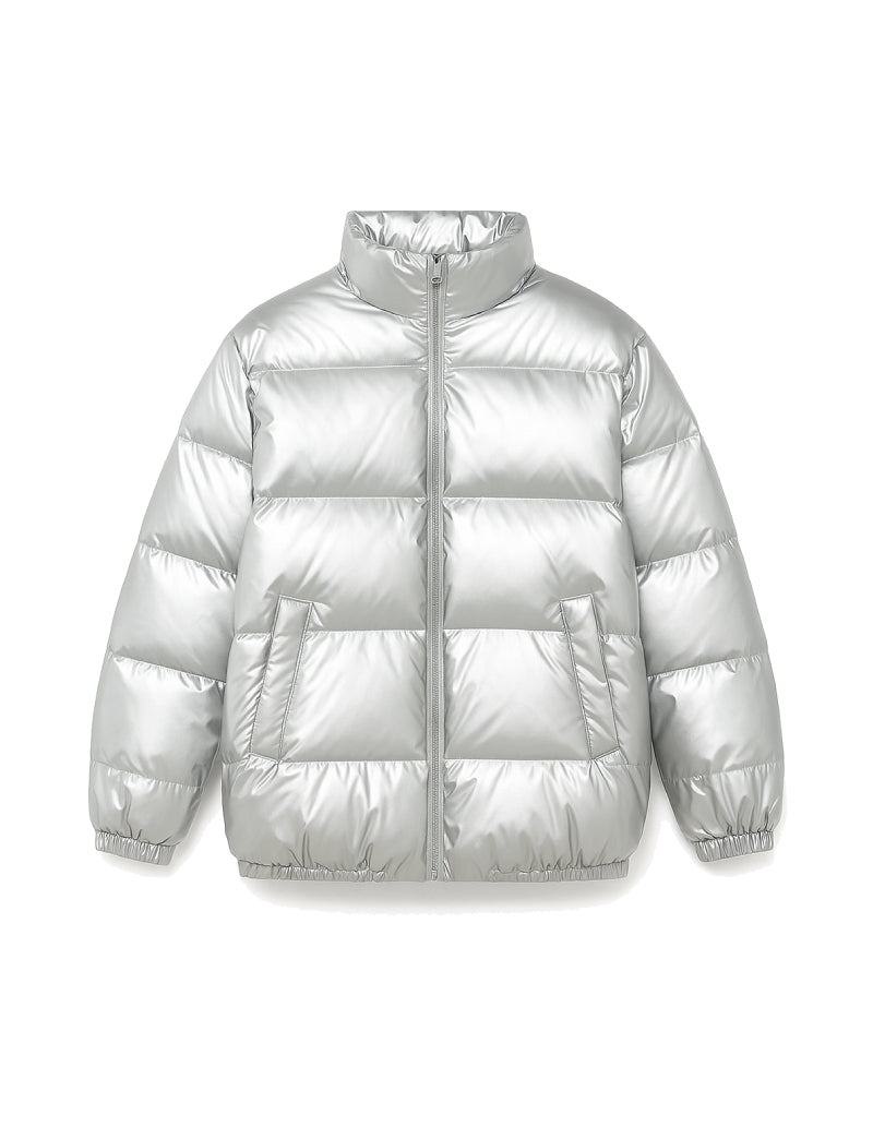 Doudoune chrome-Atelier Matelassé