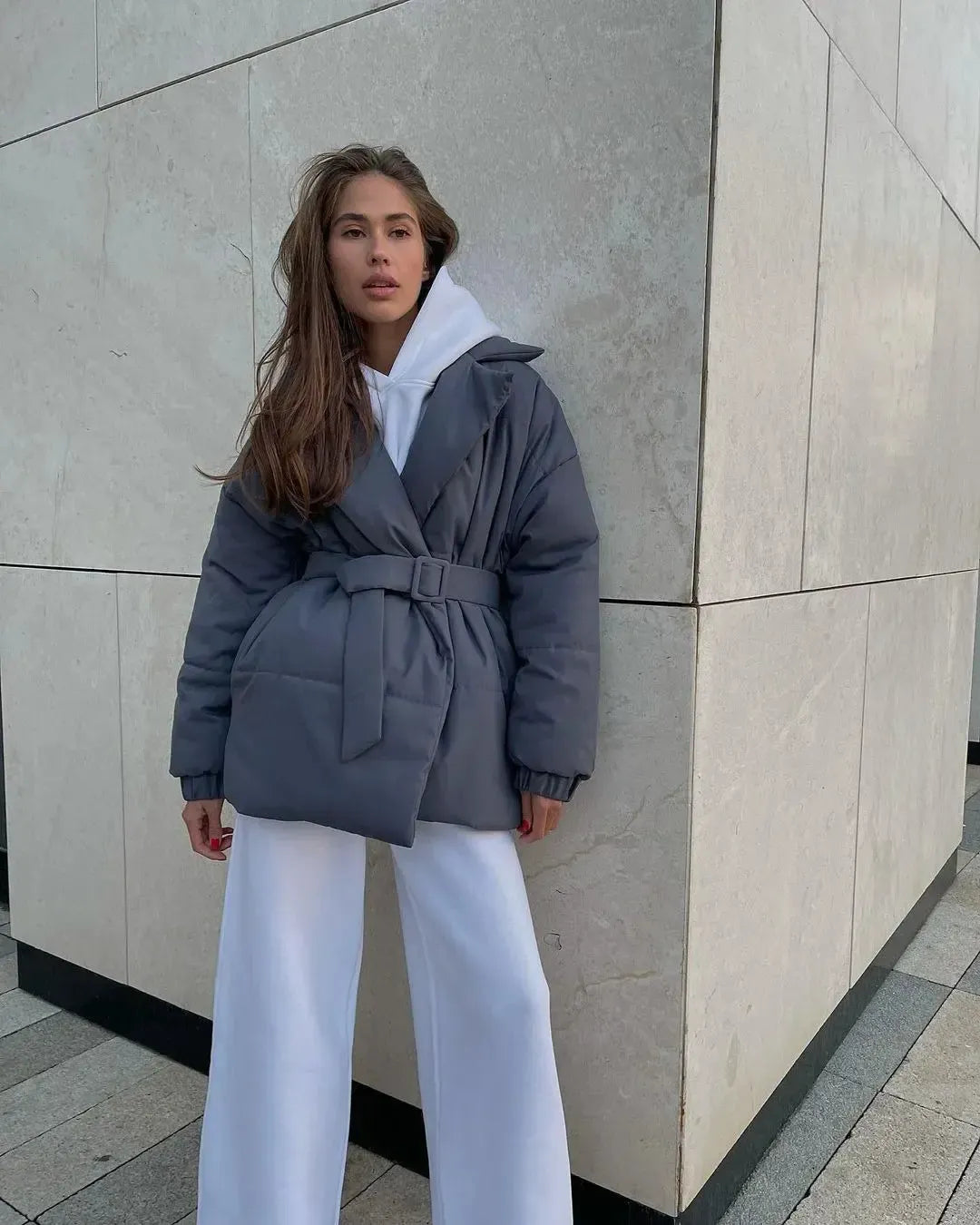 Doudoune cintrée femme-Atelier Matelassé