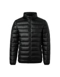 Doudoune legere noir homme-Atelier Matelassé