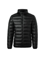 Doudoune legere noir homme-Atelier Matelassé