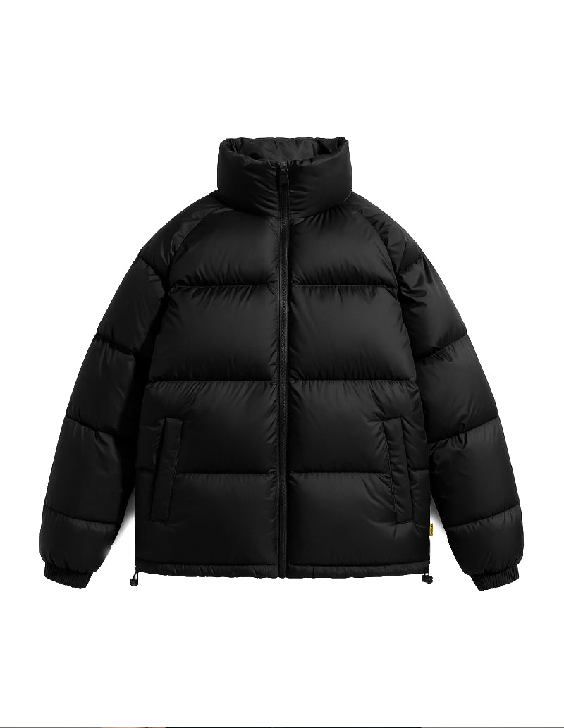 Doudoune noir homme-Atelier Matelassé