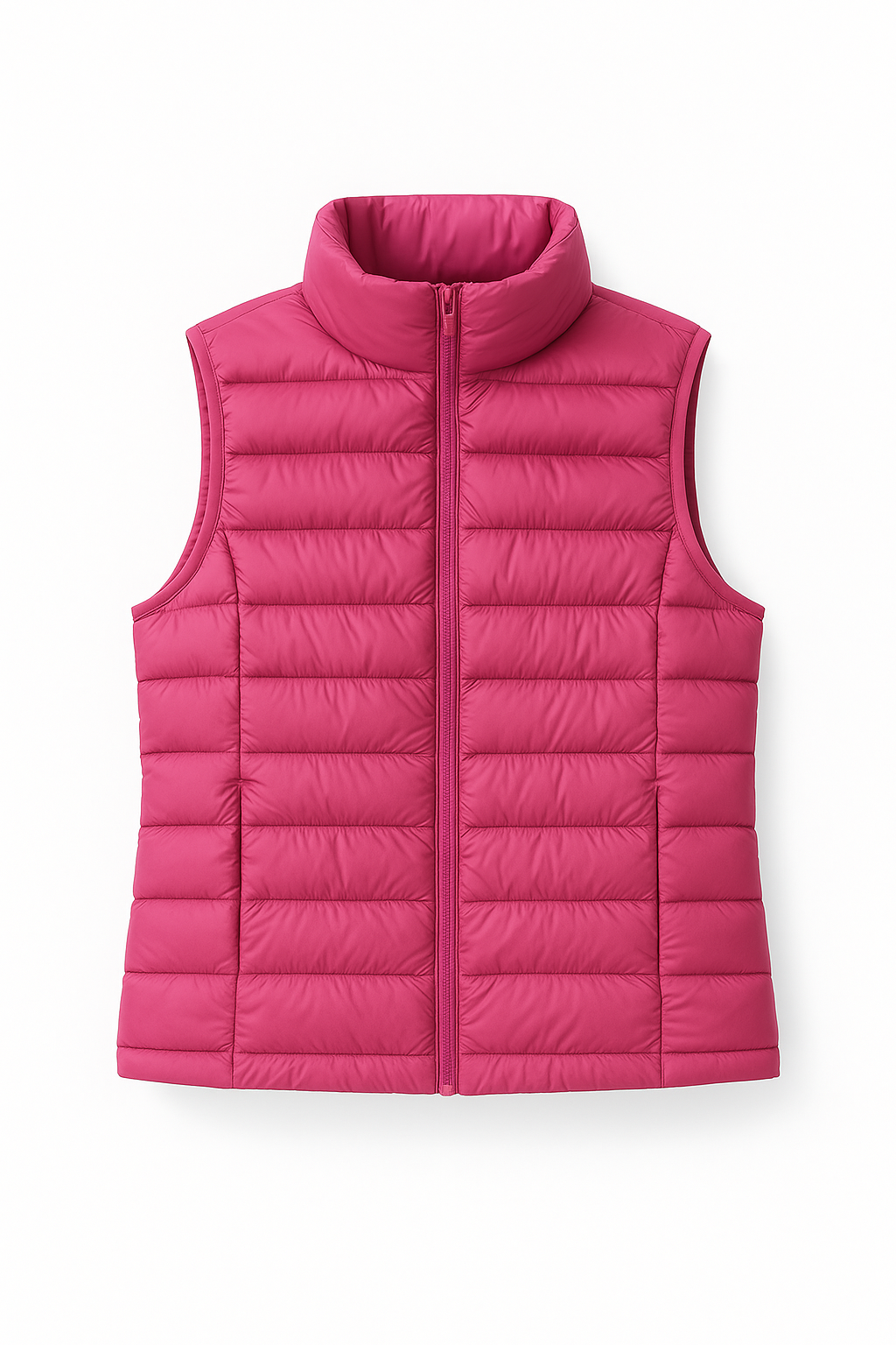 Doudoune sans manche femme rose-Atelier Matelassé