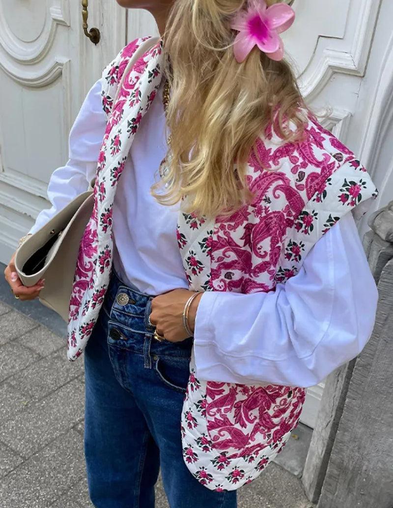 Gilet matelassé sans manche Coton