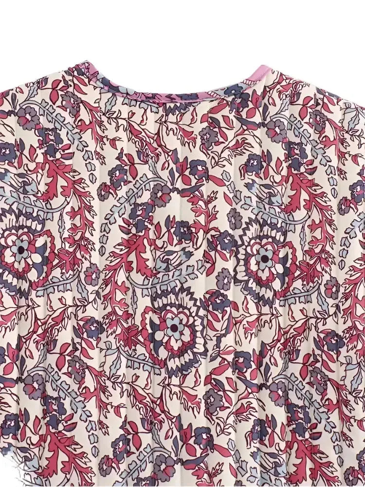 Gilet matelassé sans manche Fleurie-Atelier Matelassé