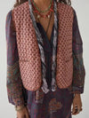Gilet matelassé sans manche réversible-Atelier Matelassé