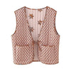 Gilet matelassé sans manche réversible-Atelier Matelassé
