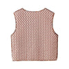 Gilet matelassé sans manche réversible-Atelier Matelassé