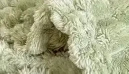 Plaid matelassé Vert-Atelier Matelassé