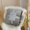 Plaid matelassé canapé Gris light-Atelier Matelassé