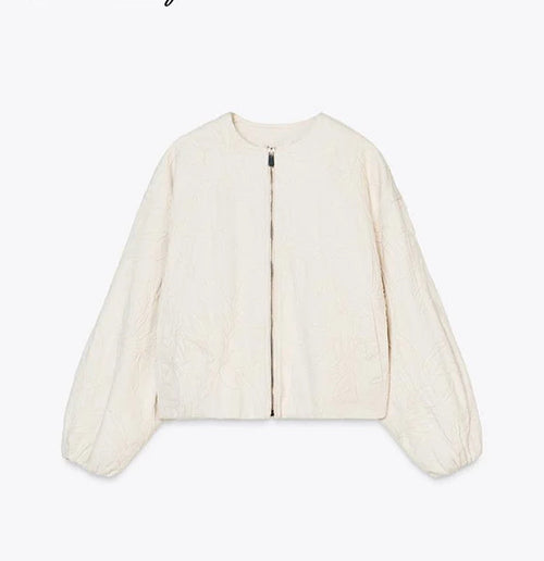 bomber femme fleur