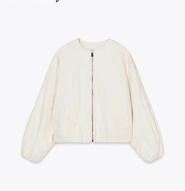 bomber femme fleur