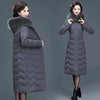 Parka col fourrure femme