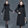 Parka col fourrure femme