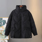 Veste matelassée coeur