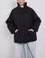 Manteau femme matelassé noir