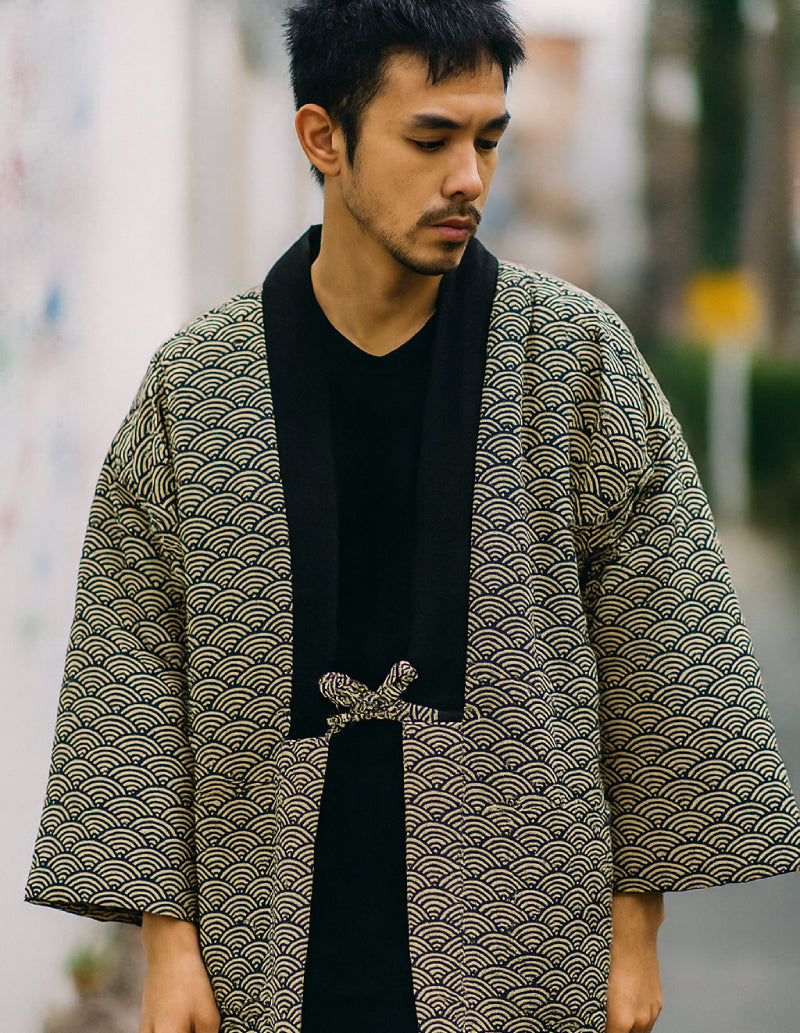 Veste japonaise matelassée