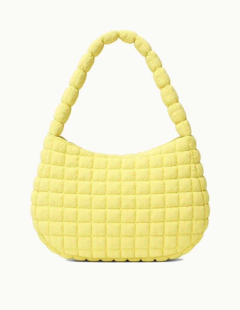 Sac Matelassé Jaune-Atelier Matelassé