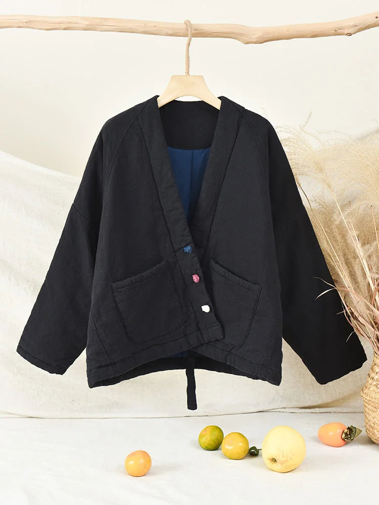 Veste chinoise matelassée femme